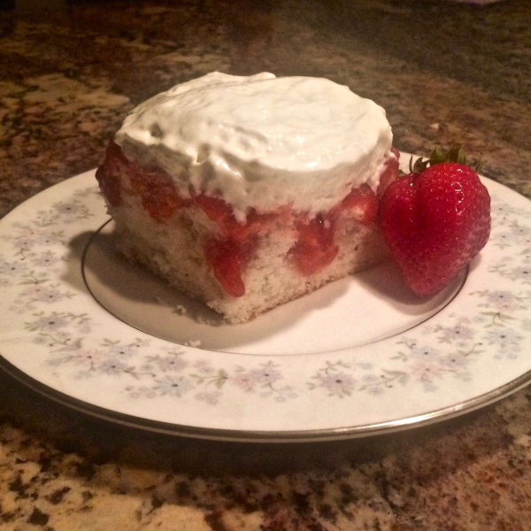 Strawberry Poke Cake