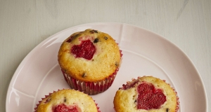 Valentine's Day Strawberry Muffins