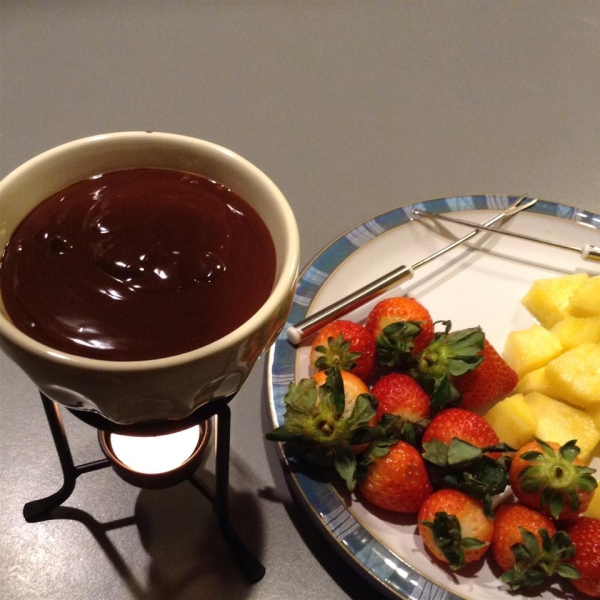 Chocolate Orange Fondue