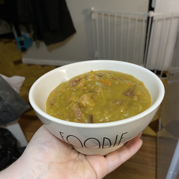 Split Pea Soup with Rosemary