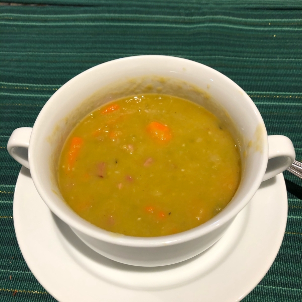 Split Pea Soup with Rosemary