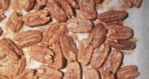 Cinnamon Sugared Pecans