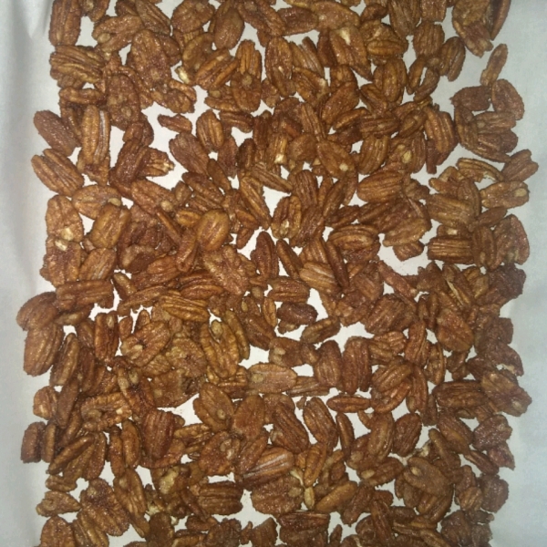 Cinnamon Sugared Pecans