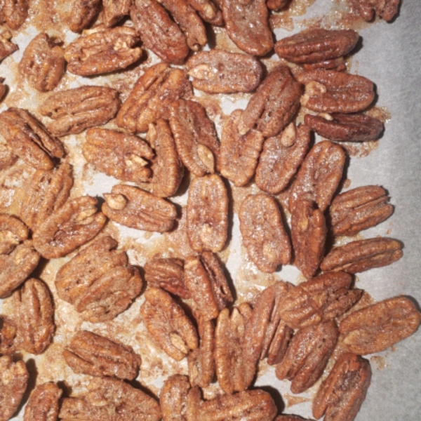 Cinnamon Sugared Pecans