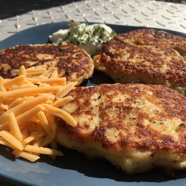 Baked Potato Latkes