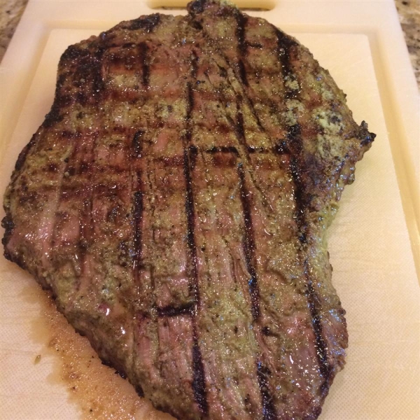 Spicy Lime-Cilantro Marinated Flank Steak