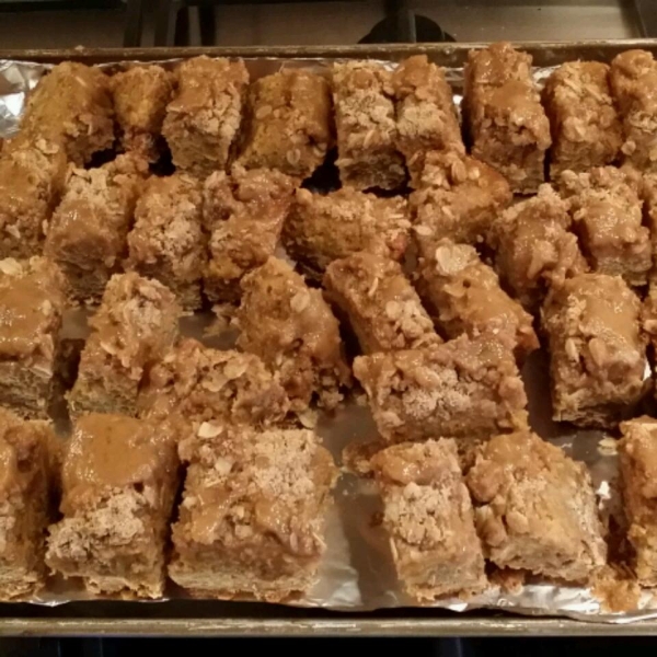Pumpkin Caramel Bars