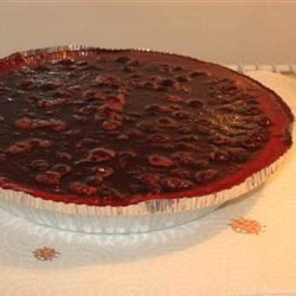 No-Bake Cranberry Sauce Pie