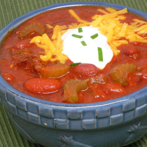 Beef and Chorizo Chili