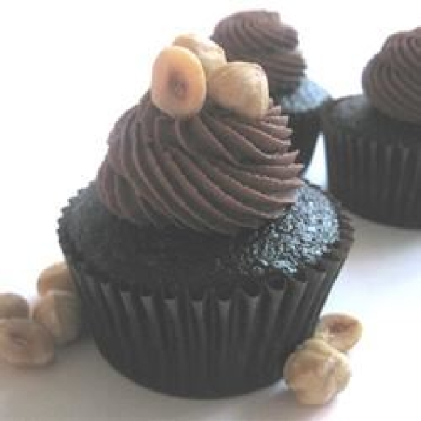 Hazelnut Truffle Cupcakes