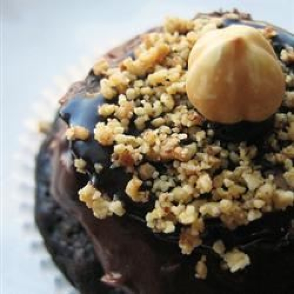 Hazelnut Truffle Cupcakes