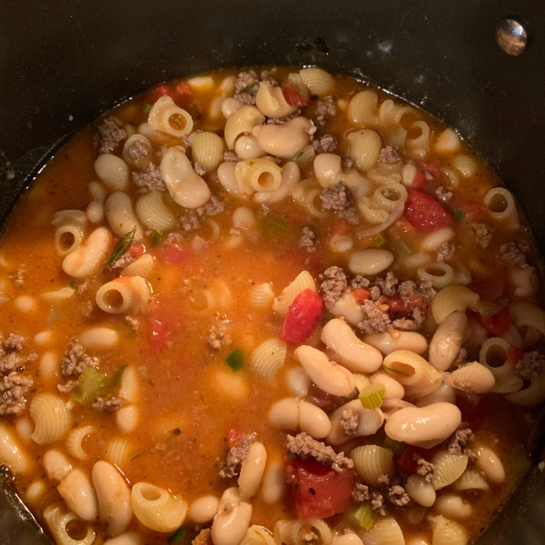 Pasta Fagioli