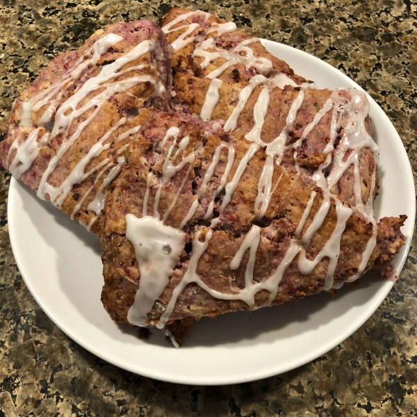 Fresh Strawberry Scones