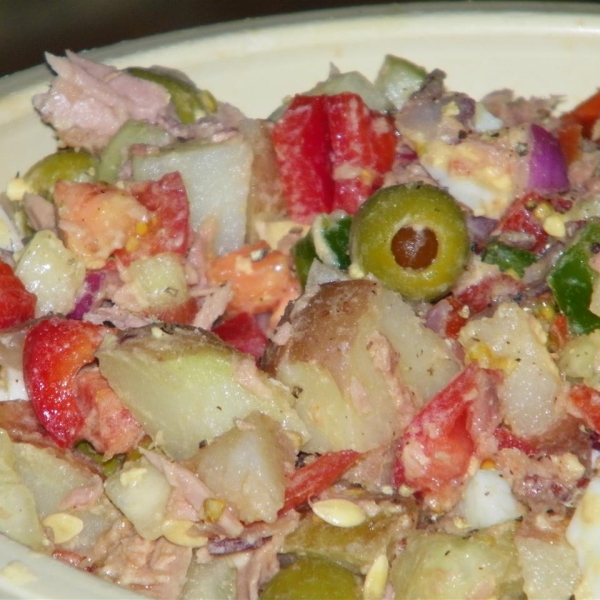 Pipirrana (Spanish Potato Salad)