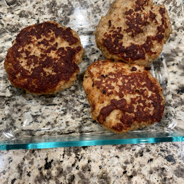 Turkey Meatloaf Burgers