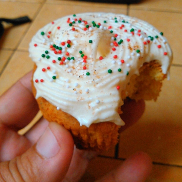 Eggnog Cupcakes