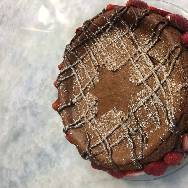 Passover Chocolate Cheesecake