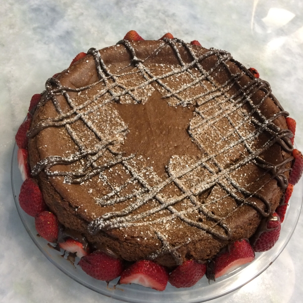 Passover Chocolate Cheesecake