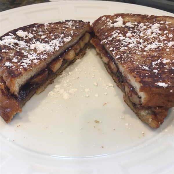 Banana and Nutella® French Toast