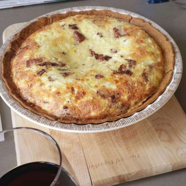 Easy Bacon and Cheese Quiche