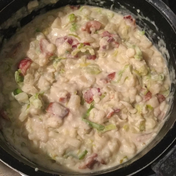 Creamy Potato Leek Soup II