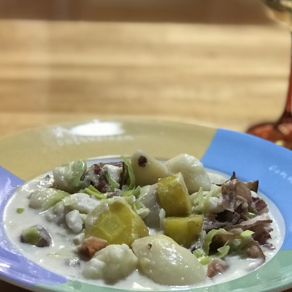 Creamy Potato Leek Soup II