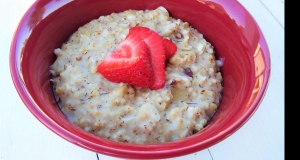 Slow Cooker Coconut Steel-Cut Oats
