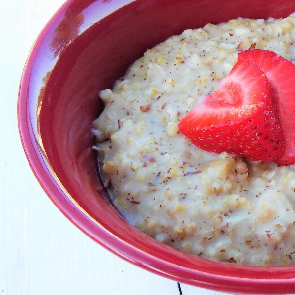 Slow Cooker Coconut Steel-Cut Oats