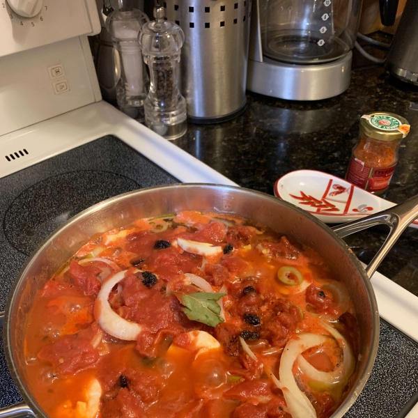 Bacalao a la Vizcaina (Basque-Style Codfish Stew)