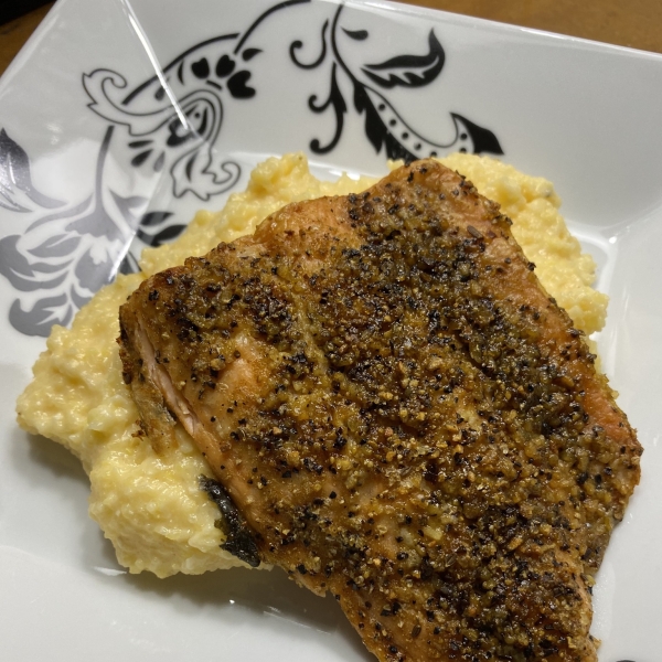 Spicy Air Fryer Salmon