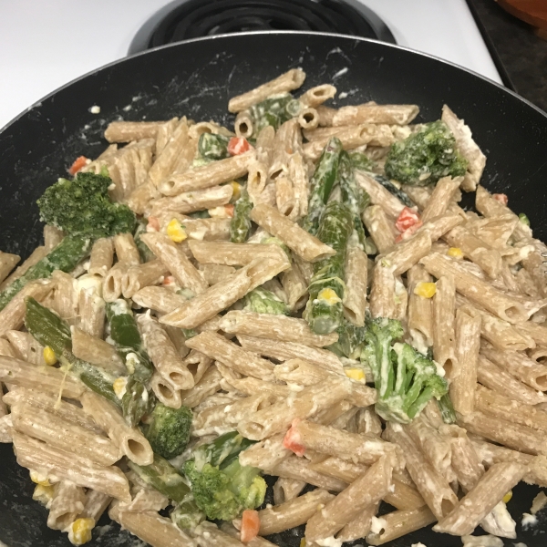 Creamy PHILADELPHIA® Pasta Primavera