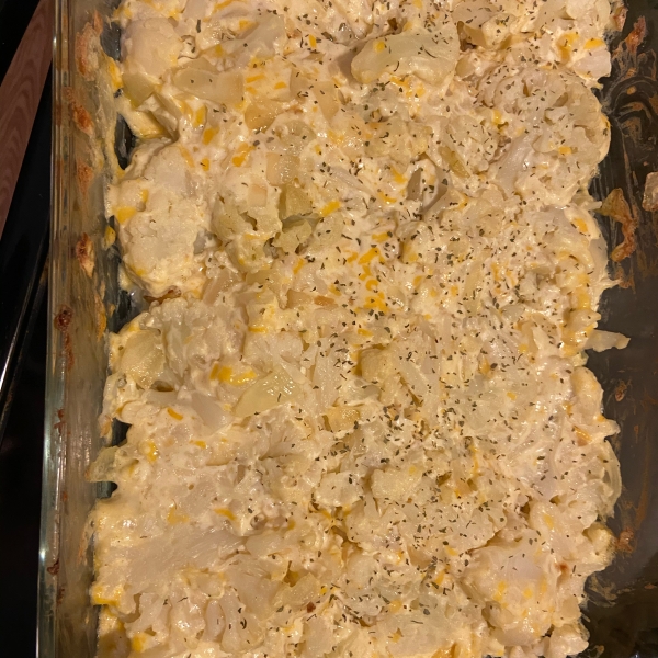 Easy Cauliflower Au Gratin