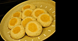 Lemon Curd Thumbprint Cookies