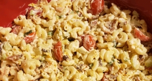 Bacon, Lettuce, and Tomato Macaroni Salad