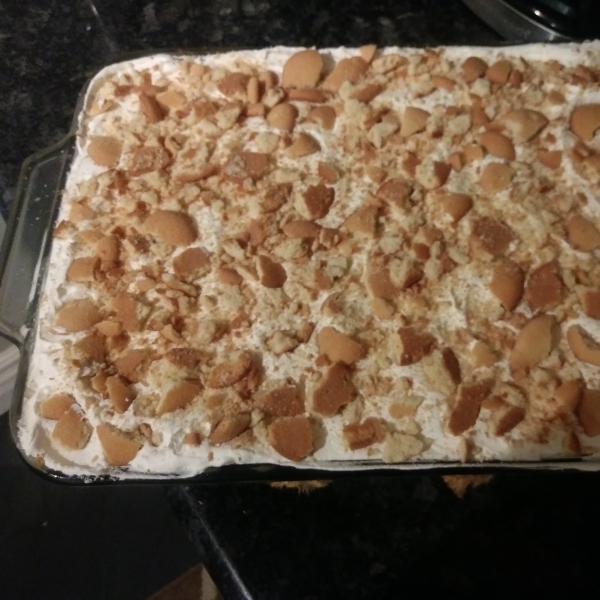 Easy Banana Pudding Cake