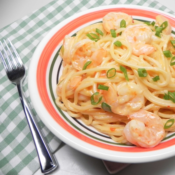 Instant Pot Bang Bang Shrimp Pasta