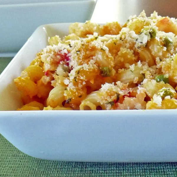 Pumpkin Lobster Mac and Cheese