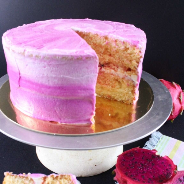 Dragon Fruit Cake