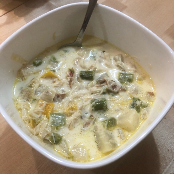 Easy Creamy Crab and Asparagus Soup