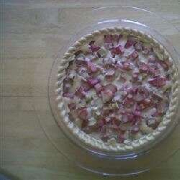 Rhubarb Pie - Single Crust