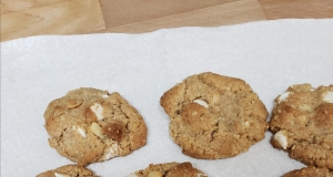 White Chocolate and Macadamia Nut Cookies