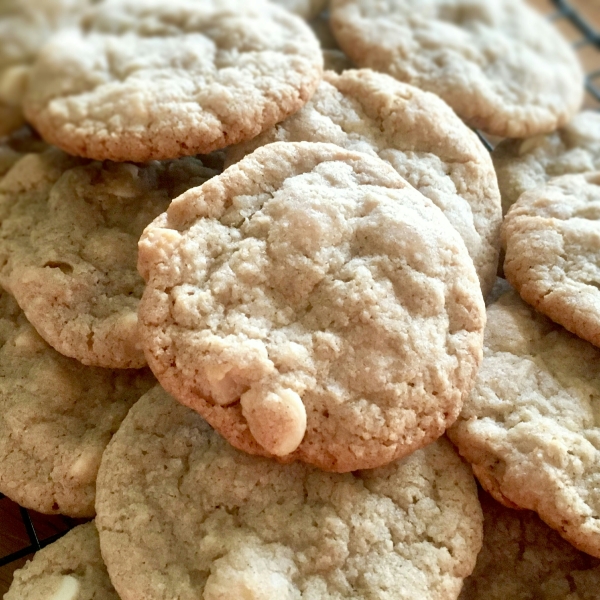 White Chocolate and Macadamia Nut Cookies