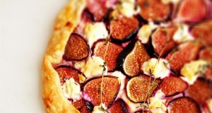 Fresh Fig and Goat Cheese Tart