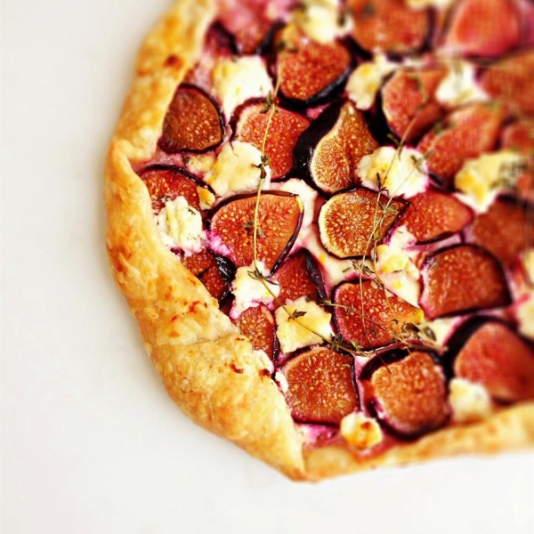 Fresh Fig and Goat Cheese Tart