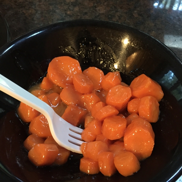 Honey Glazed Pea Pods and Carrots