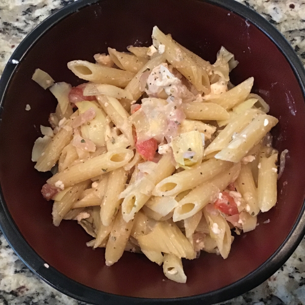 Greek Penne and Chicken