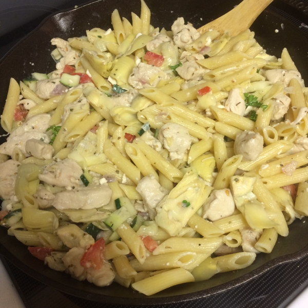 Greek Penne and Chicken