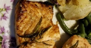 Balsamic and Rosemary Grilled Salmon