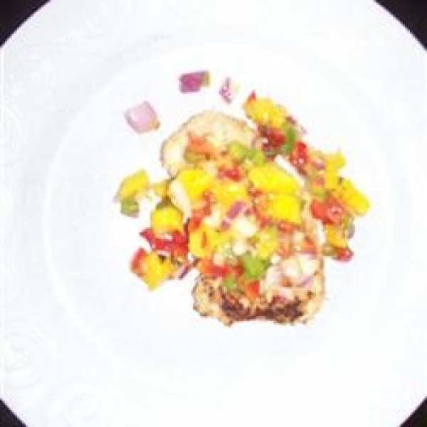 Mango Salsa Chicken