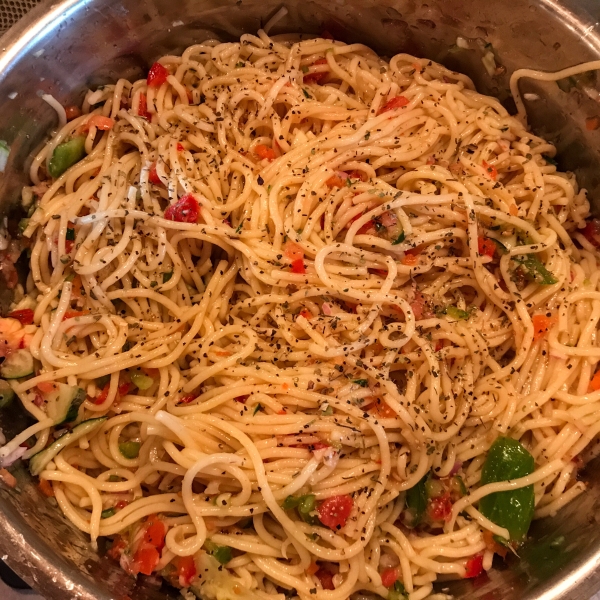 Light Spaghetti Salad